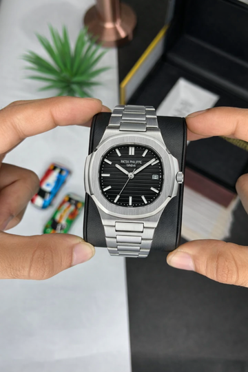 PP Nautilus Silver | Black